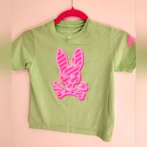 Kids Boys Psycho Bunny Tahirt. Size XS (5/6).